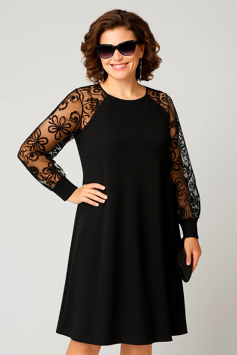 Anna – Elegantes Spitzenkleid für Damen