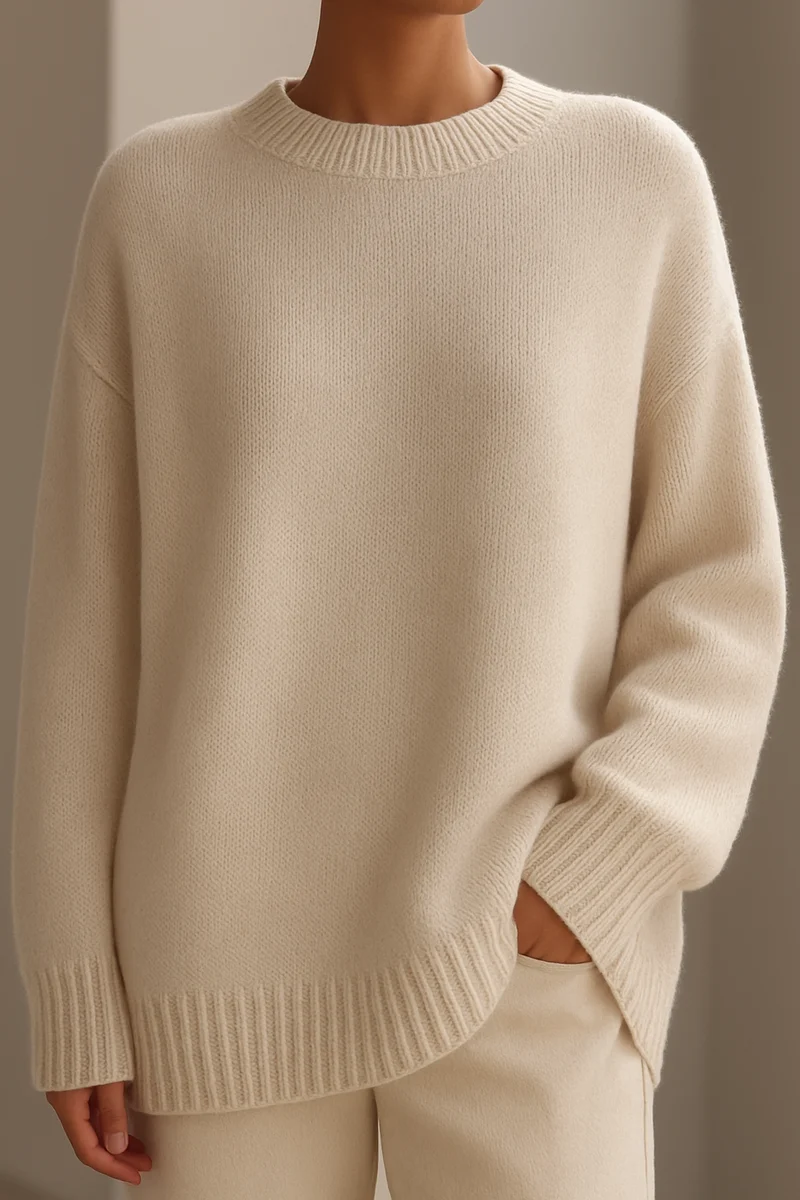 Laura – Gemütlicher Oversize-Strickpullover für Damen