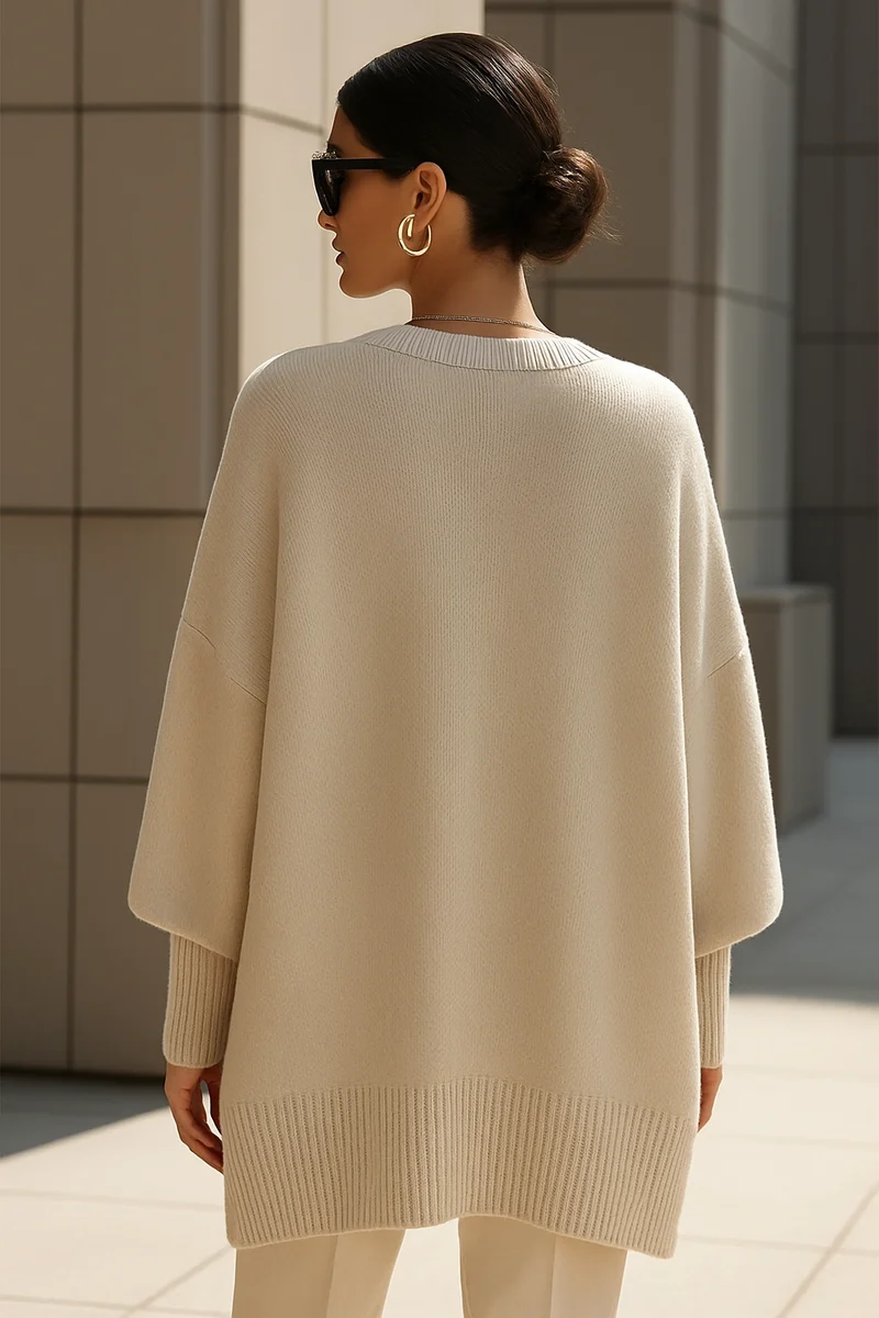 Laura – Gemütlicher Oversize-Strickpullover für Damen