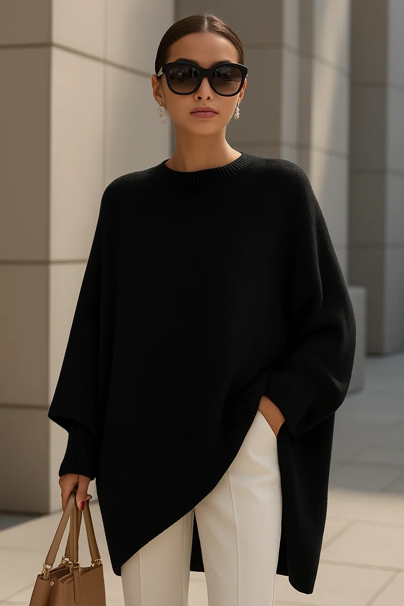 Laura – Gemütlicher Oversize-Strickpullover für Damen