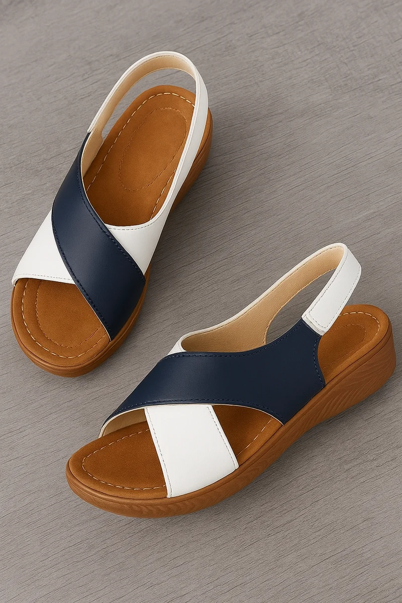 Nadine – Stilvolle orthopädische Slingback-Sandalen für Damen