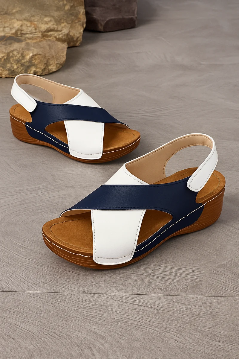Nadine – Stilvolle orthopädische Slingback-Sandalen für Damen