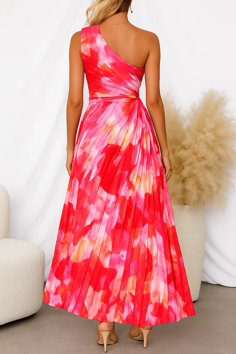 Christa – Elegantes Sommerkleid mit Falten für Damen