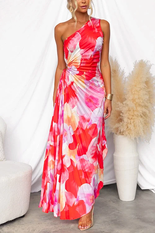 Christa – Elegantes Sommerkleid mit Falten für Damen