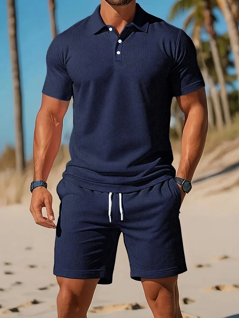 Adrian – Lässiges Sommer-Polo-Set für Herren