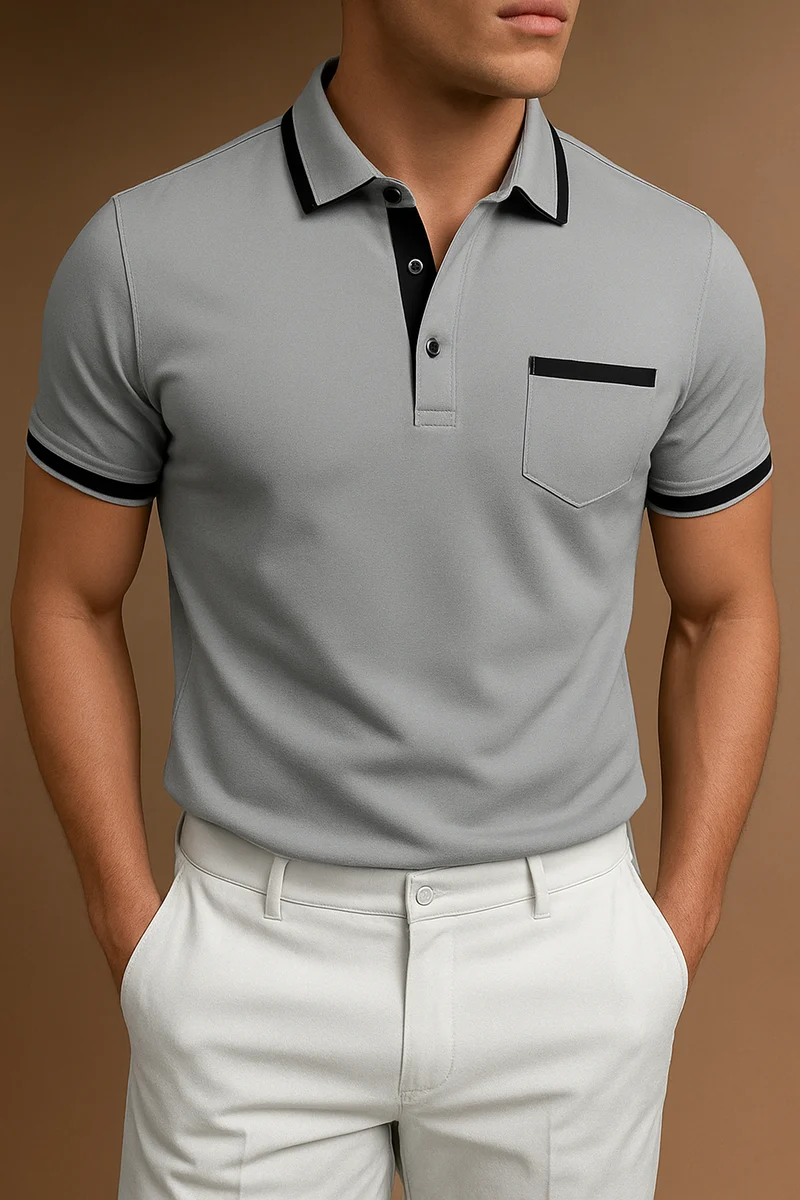 Adrian – Klassisches Poloshirt für Herren