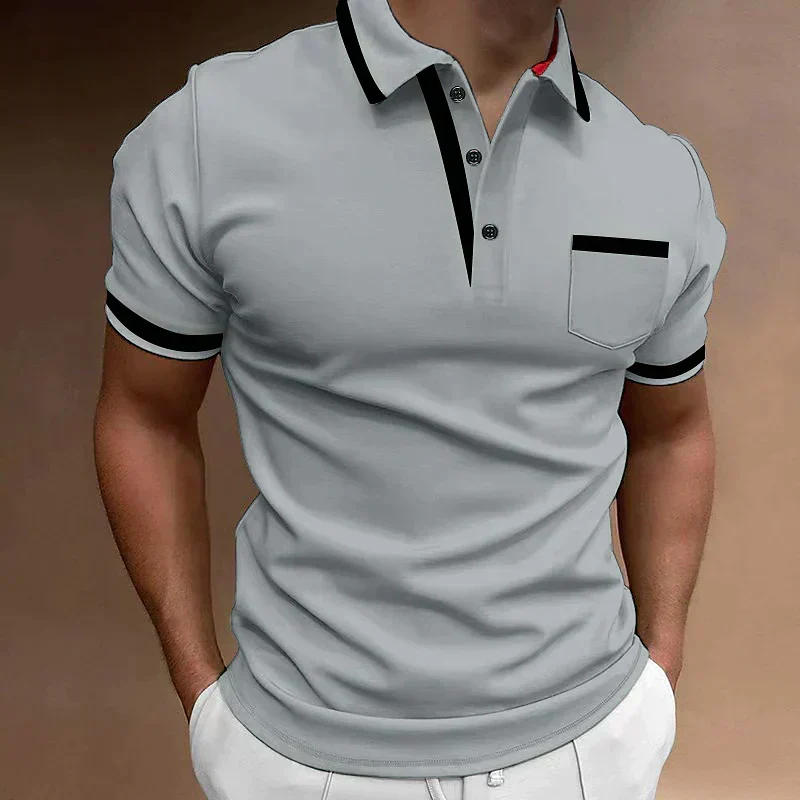 Adrian – Klassisches Poloshirt für Herren