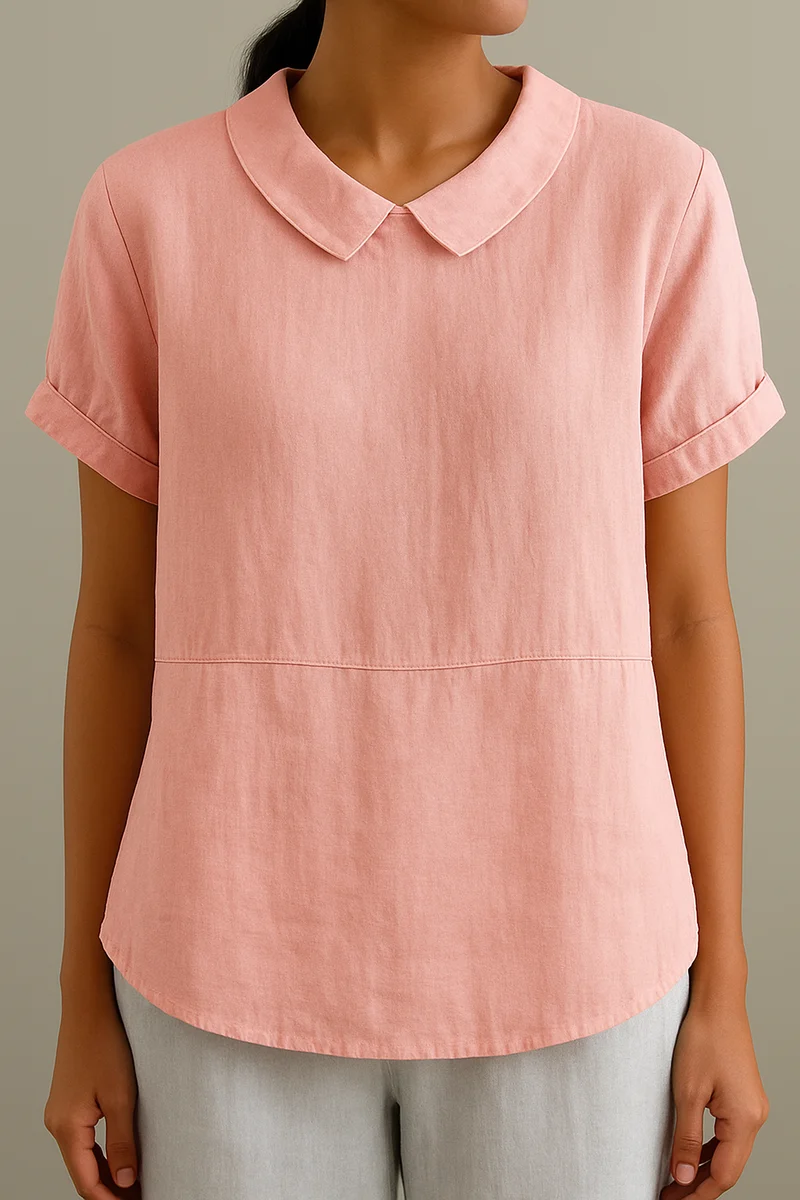 Carina – Elegante Leinenbluse für Damen