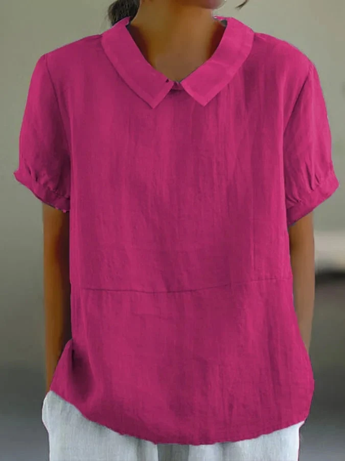 Carina – Elegante Leinenbluse für Damen
