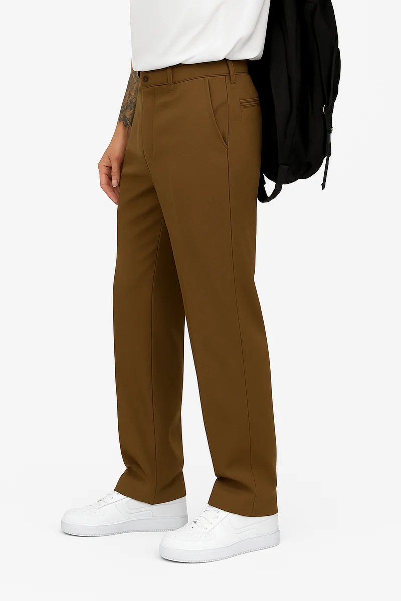 Bastian – Elegante Herrenhose mit weitem Bein