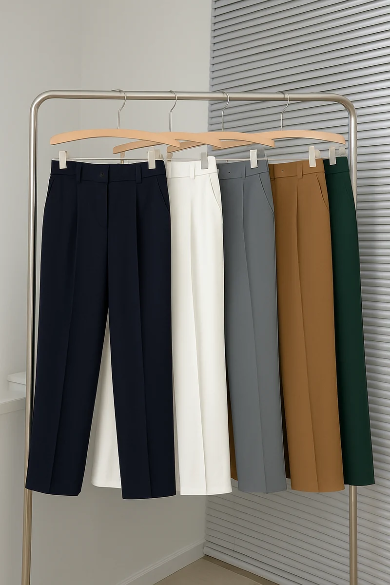 Bastian – Elegante Herrenhose mit weitem Bein