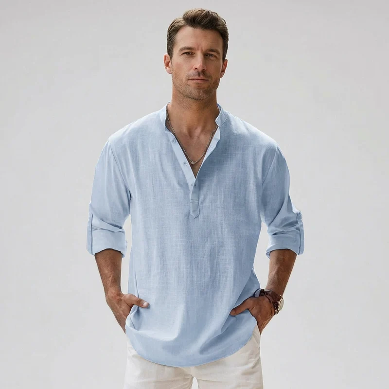Sven – Lässiges Button-Up-Hemd für Herren