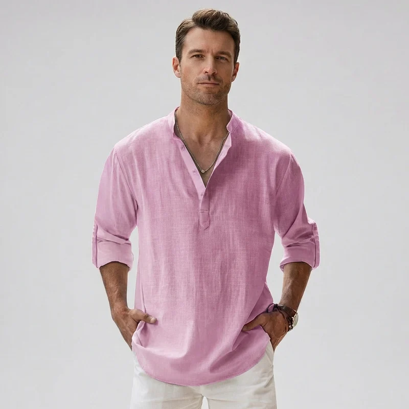 Sven – Lässiges Button-Up-Hemd für Herren