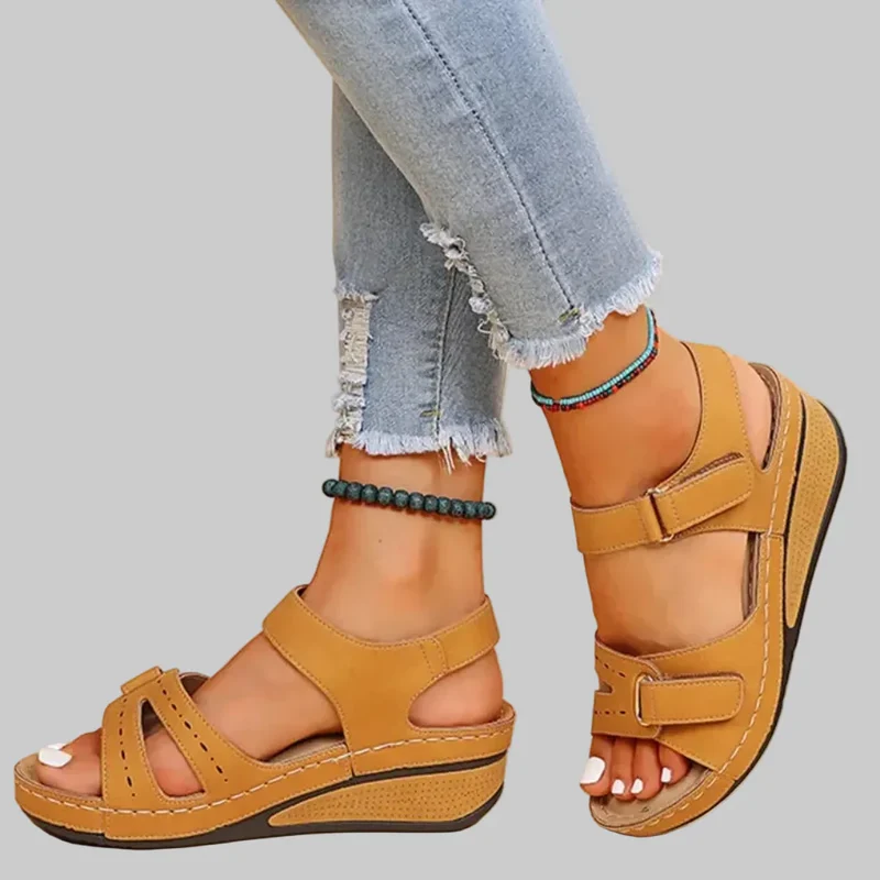 Antonia – Orthopädische Keilsandalen für Damen