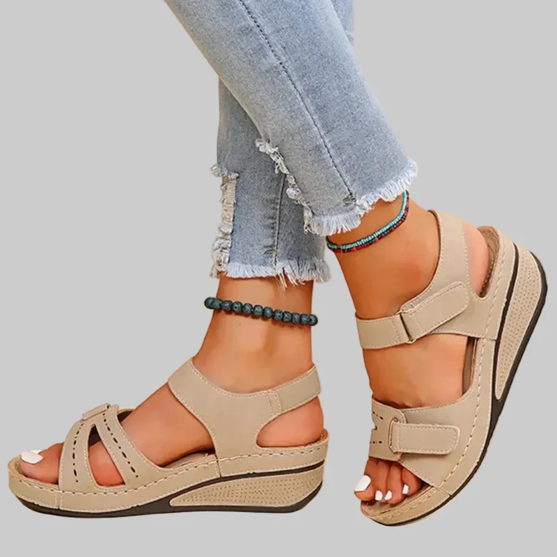 Antonia – Orthopädische Keilsandalen für Damen
