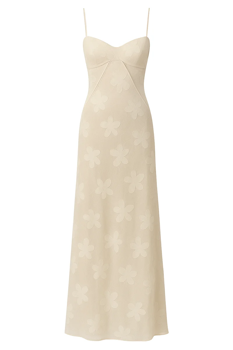 Lara – Elegantes Kleid mit Korsettschnürung und Blumenmuster für Damen