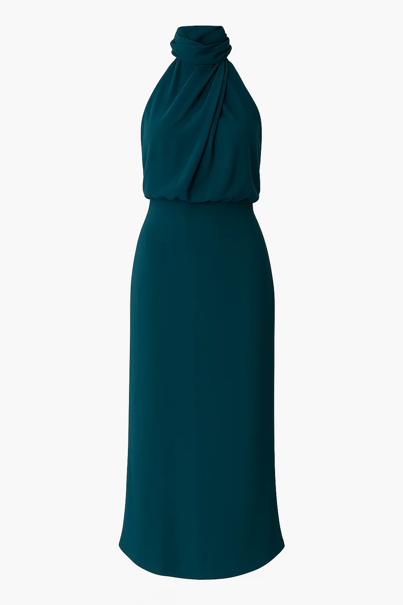 Stefanie – Elegantes Neckholder-Kleid für Damen