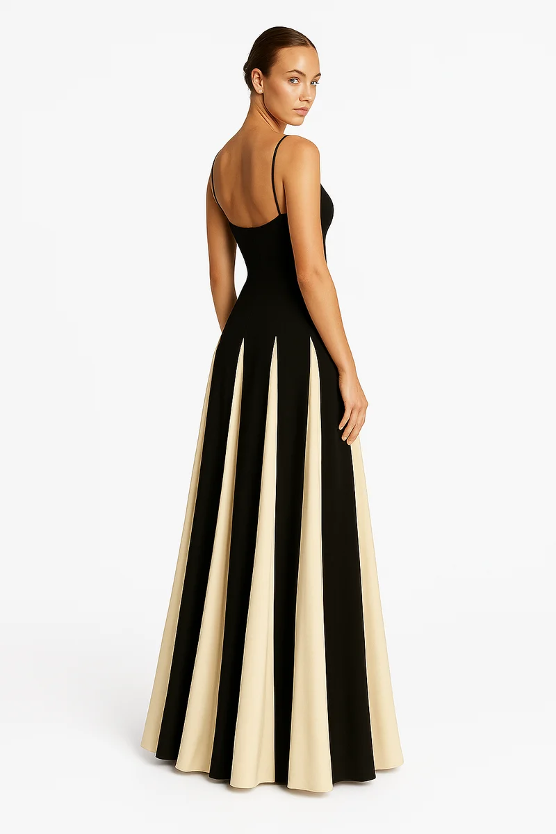 Karin – Elegantes langes Abendkleid für Damen