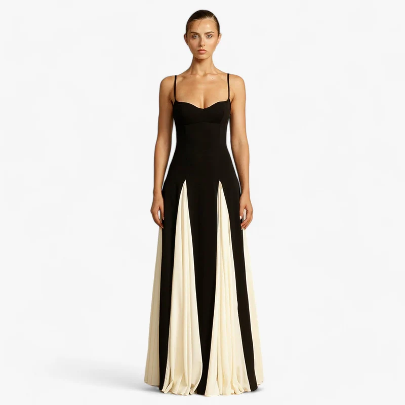 Karin – Elegantes langes Abendkleid für Damen
