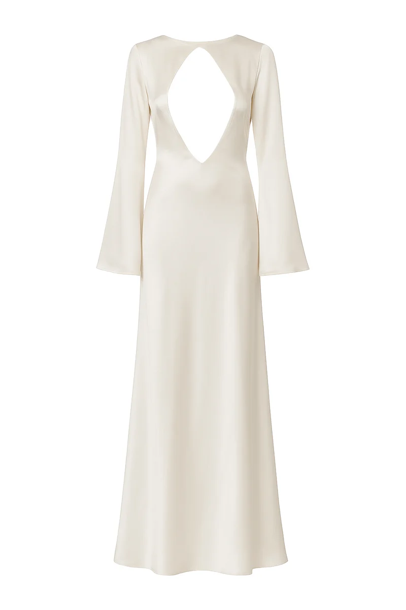 Franziska – Elegantes Satin-Abendkleid für Damen