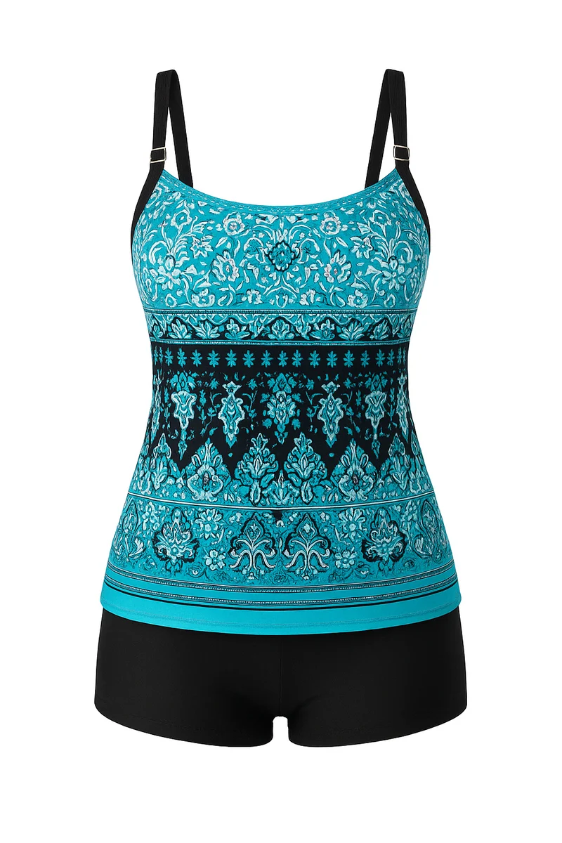 Daniela – Stilvolles Tankini-Set mit Shorts für Damen