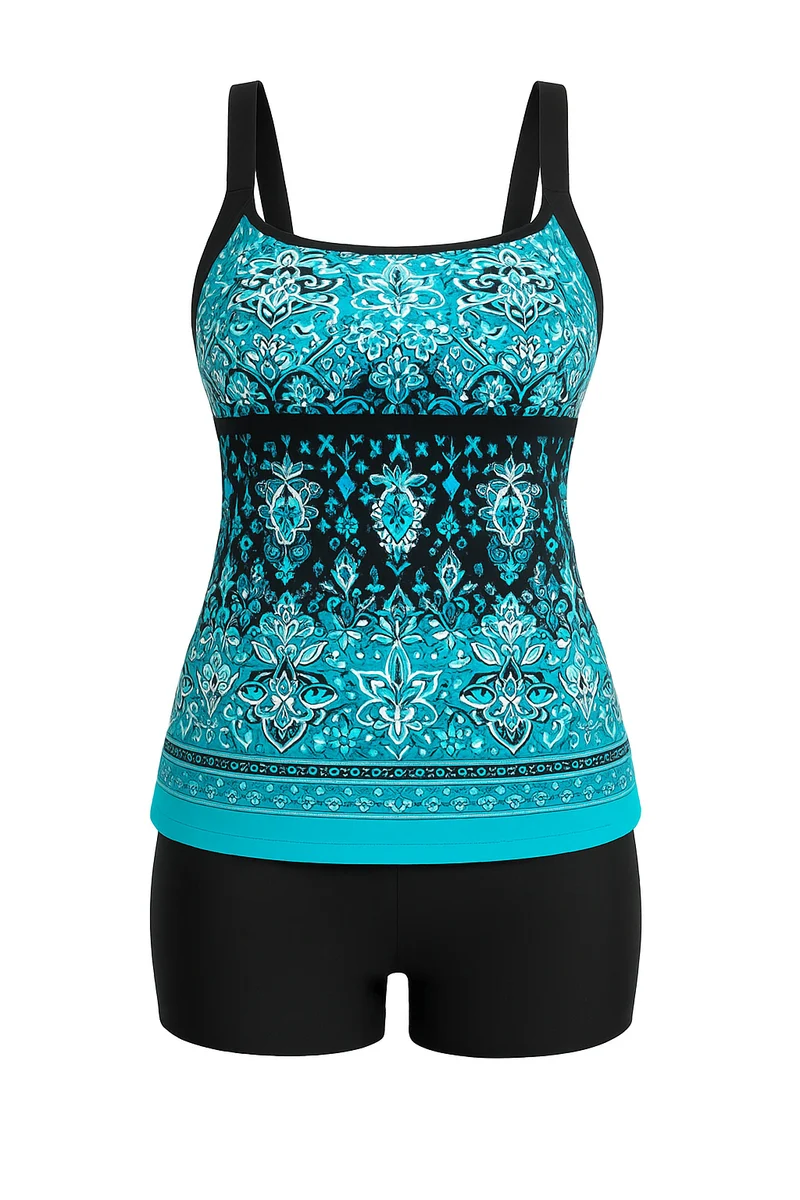 Daniela – Stilvolles Tankini-Set mit Shorts für Damen