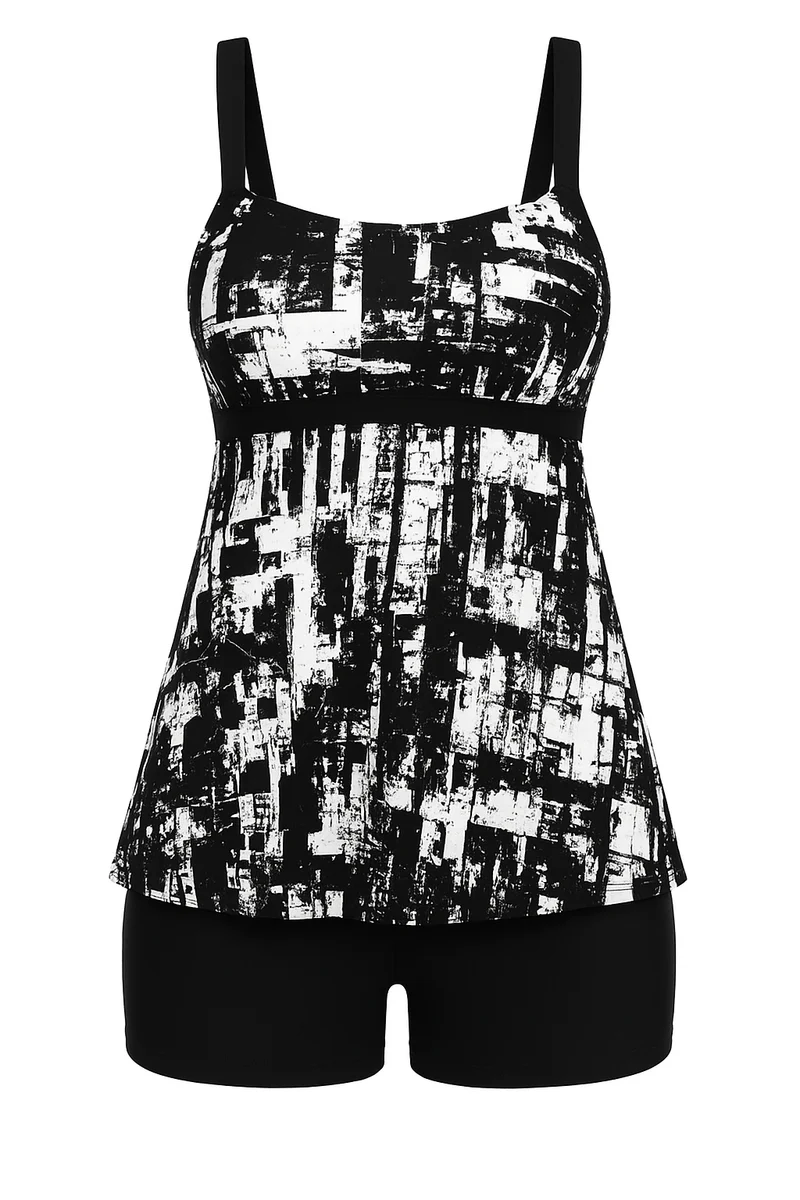 Daniela – Stilvolles Tankini-Set mit Shorts für Damen