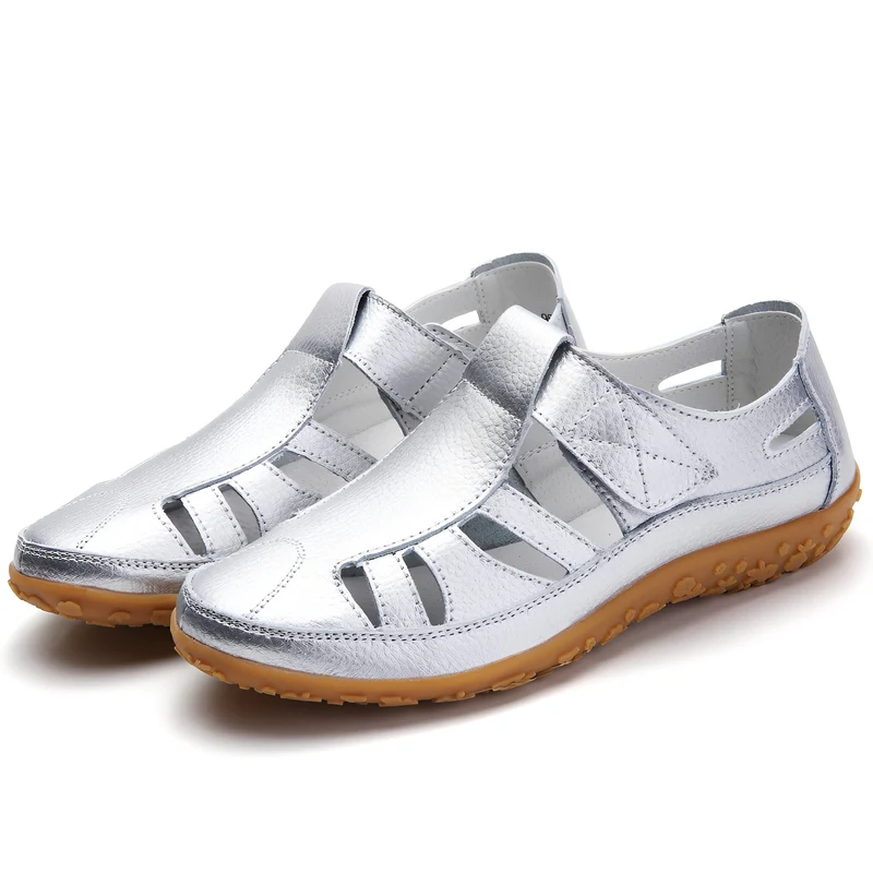 Laura – Orthopädische Damensandalen im Retro-Stil