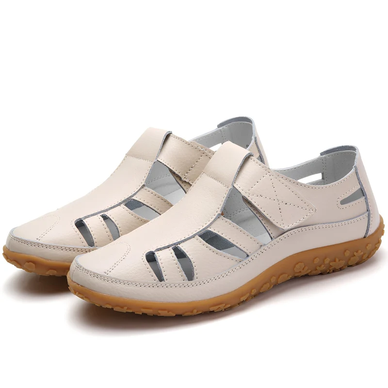 Laura – Orthopädische Damensandalen im Retro-Stil