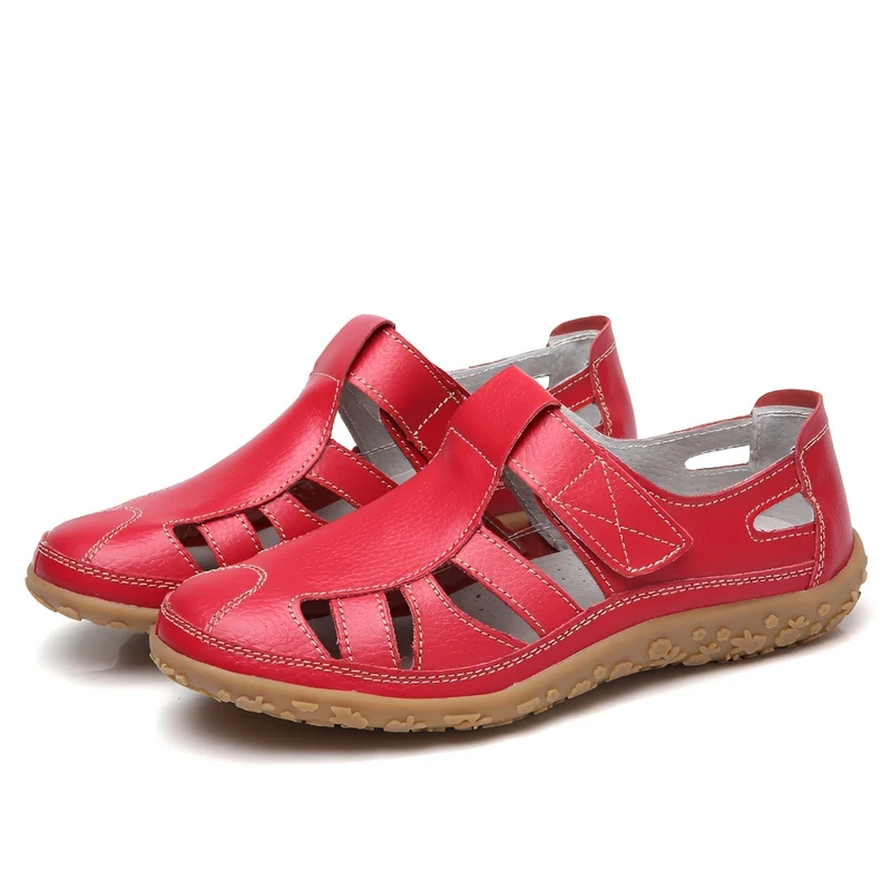 Laura – Orthopädische Damensandalen im Retro-Stil