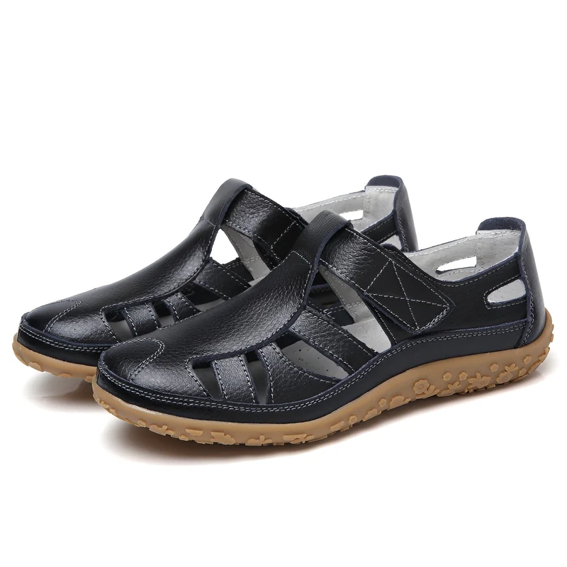 Laura – Orthopädische Damensandalen im Retro-Stil