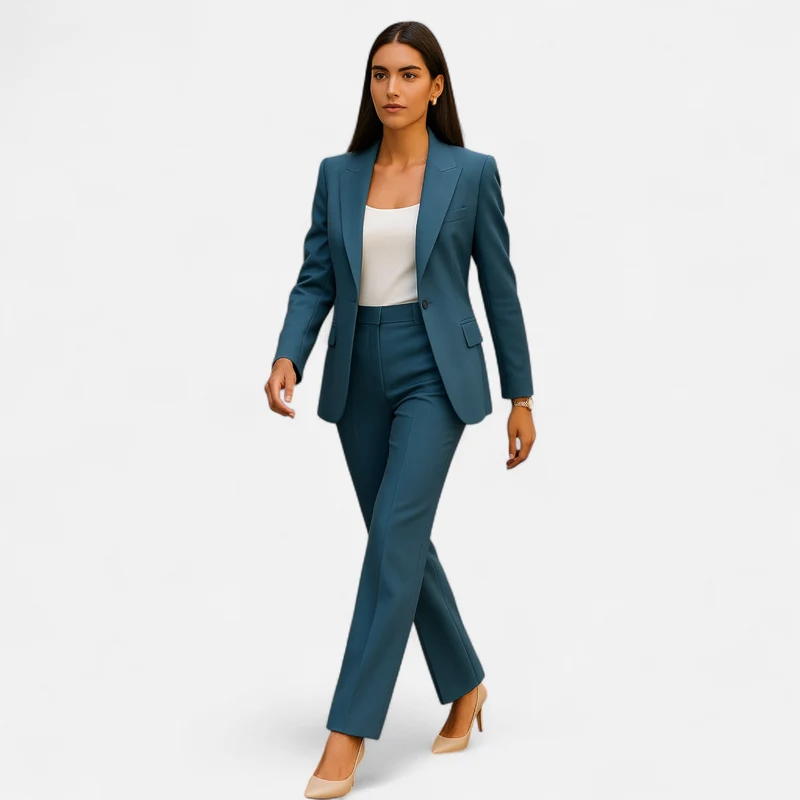 Anja – Eleganter Maßanzug mit Blazer und Hose für Damen