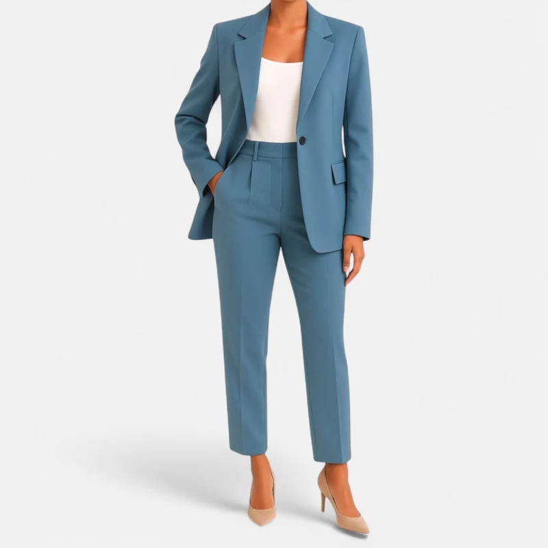 Anja – Eleganter Maßanzug mit Blazer und Hose für Damen