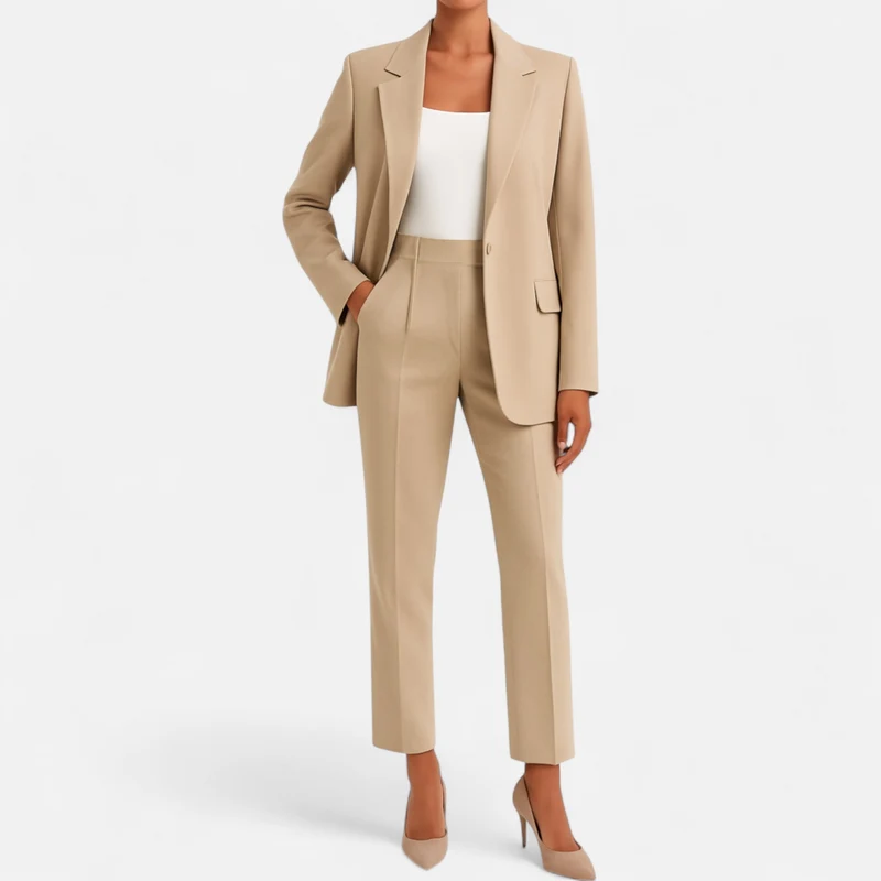 Anja – Eleganter Maßanzug mit Blazer und Hose für Damen