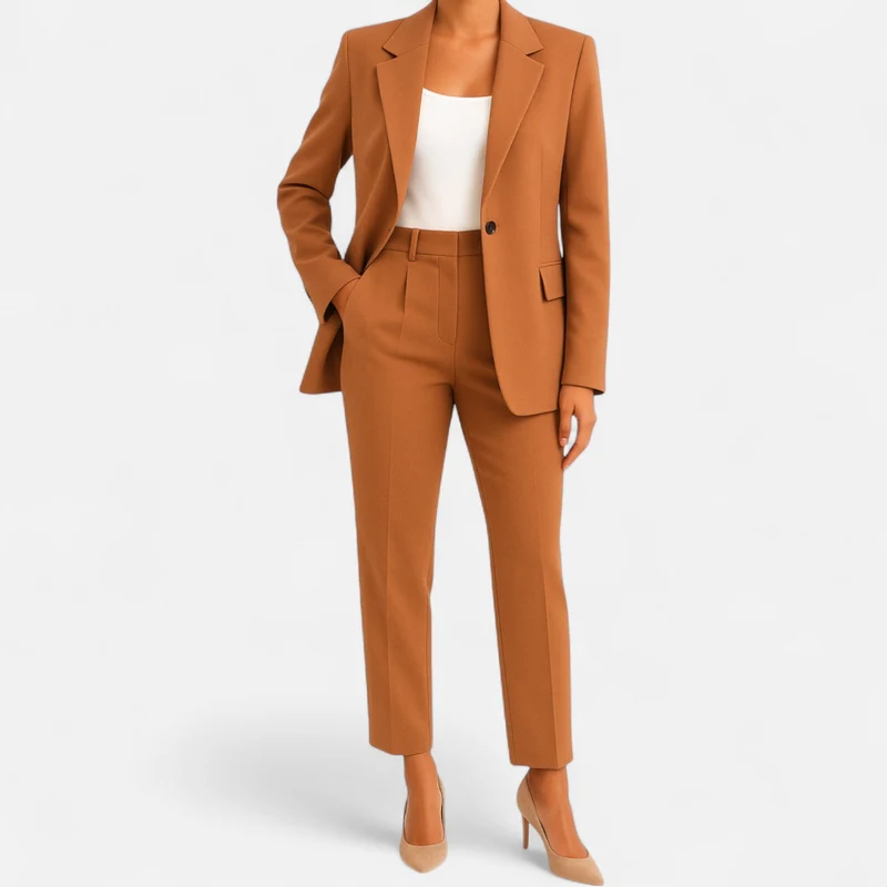 Anja – Eleganter Maßanzug mit Blazer und Hose für Damen