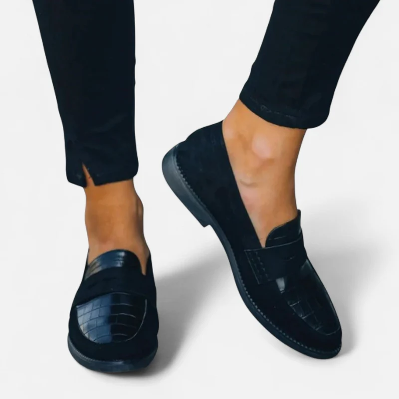 Brigitte – Luxuriöse Leder-Loafer für Damen