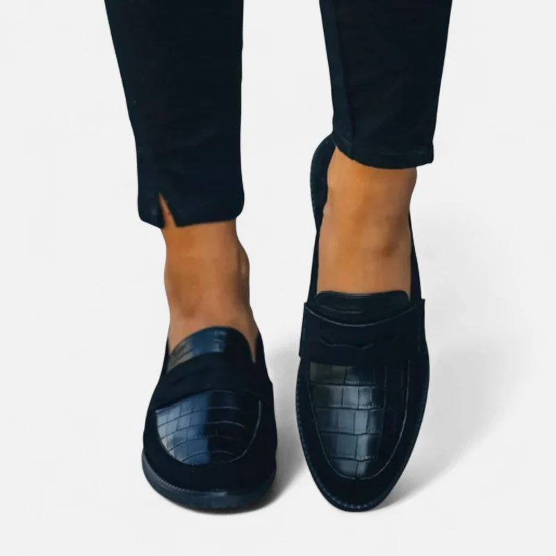 Brigitte – Luxuriöse Leder-Loafer für Damen