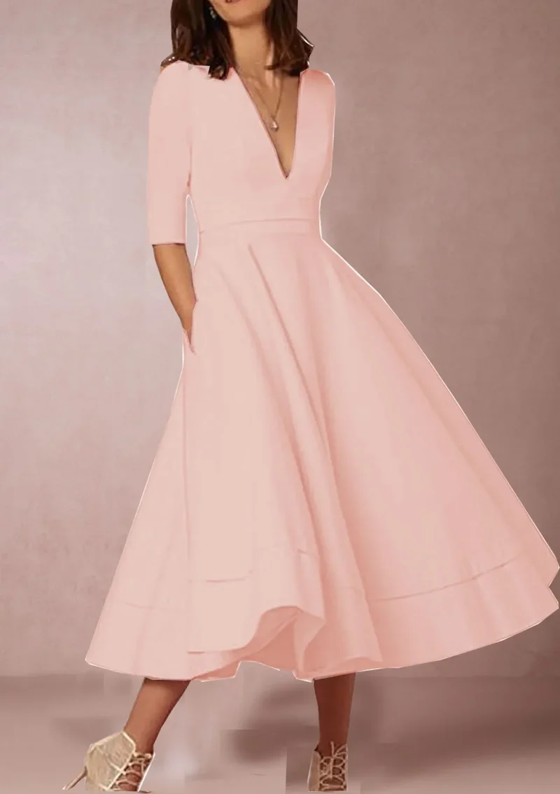 Johanna – Elegantes A-Kleid für Damen