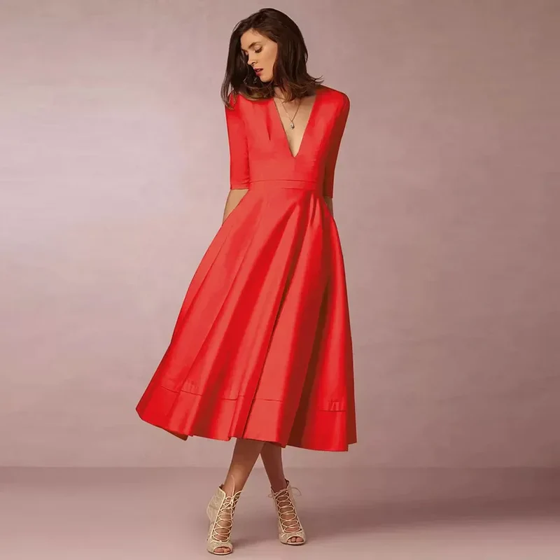 Johanna – Elegantes A-Kleid für Damen