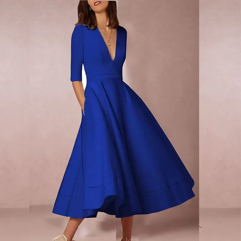Johanna – Elegantes A-Kleid für Damen