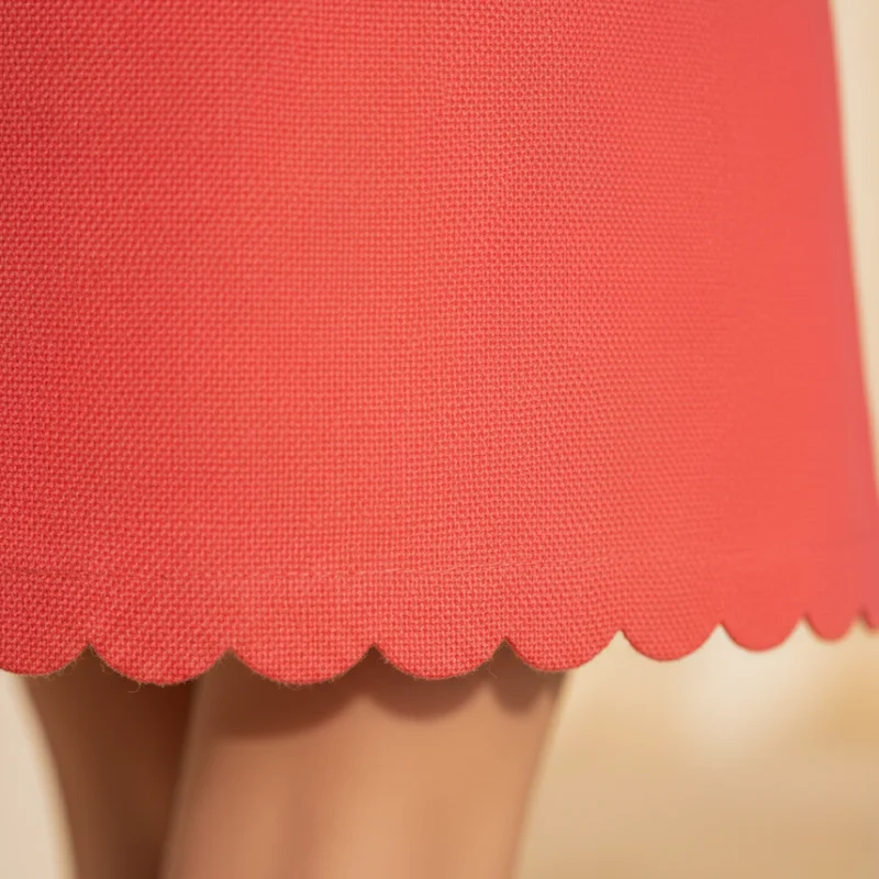 Ella – Minikleid für Damen aus weißem Leinen