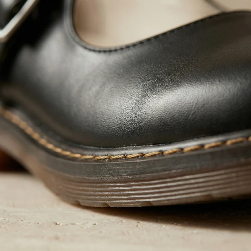 Lydia – Mary Janes aus Vintage-Leder