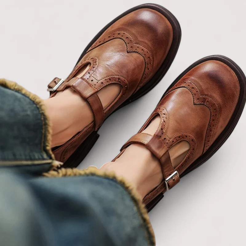 Mathilda | Urban Retro T-Spangenschuhe