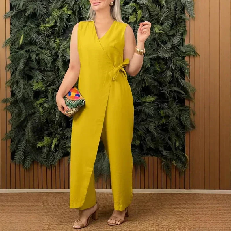 Margie | Eleganter Jumpsuit mit Seitenbindung
