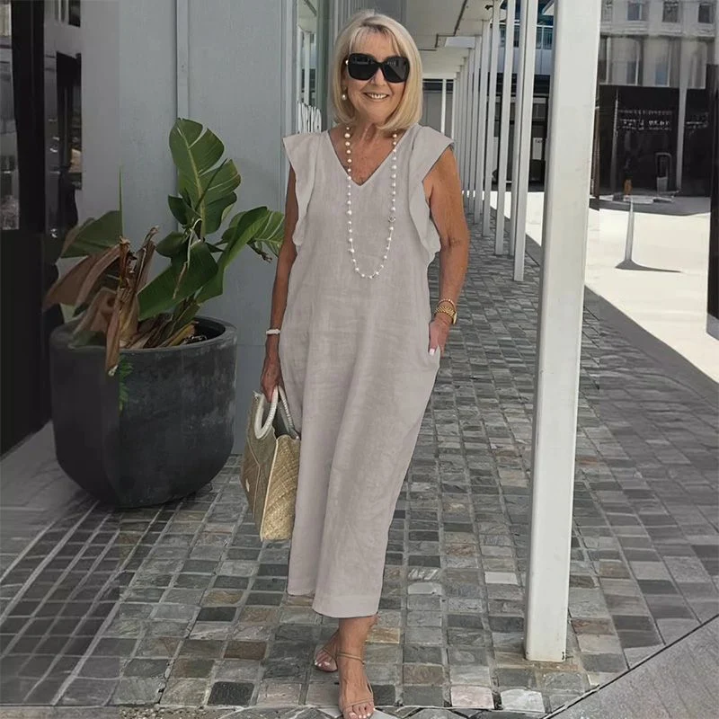 Luna | Luftiges lockerer Passform Sommerkleid
