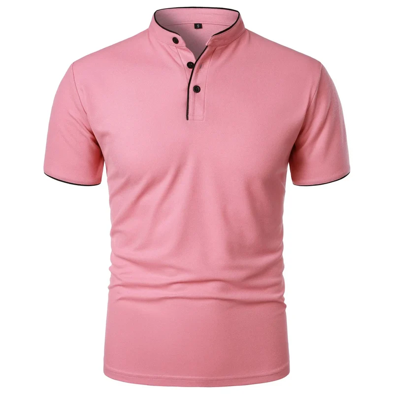Felin | Elegantes Stehkragen-Poloshirt