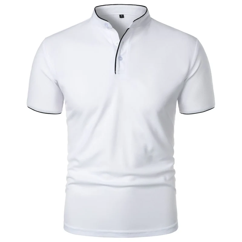 Felin | Elegantes Stehkragen-Poloshirt