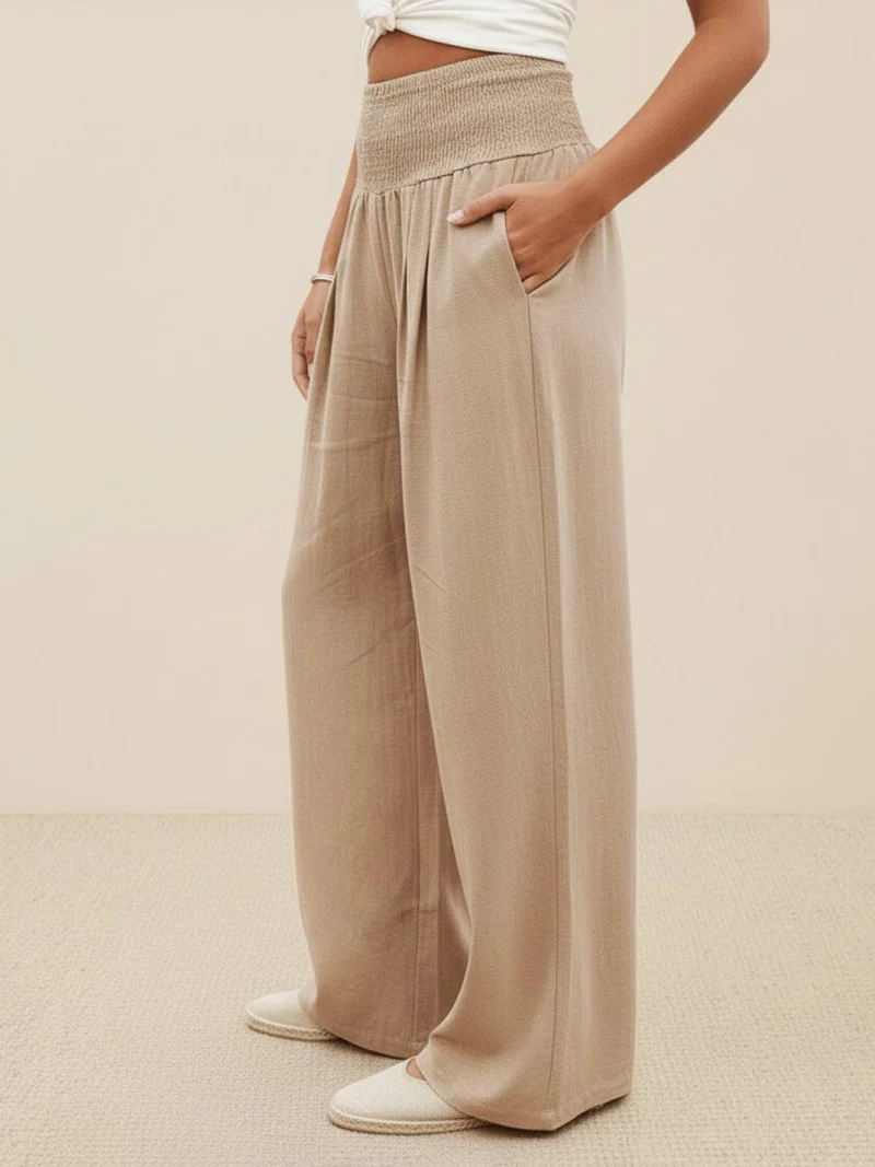 Eliza | Luftige Weit geschnittene Hose