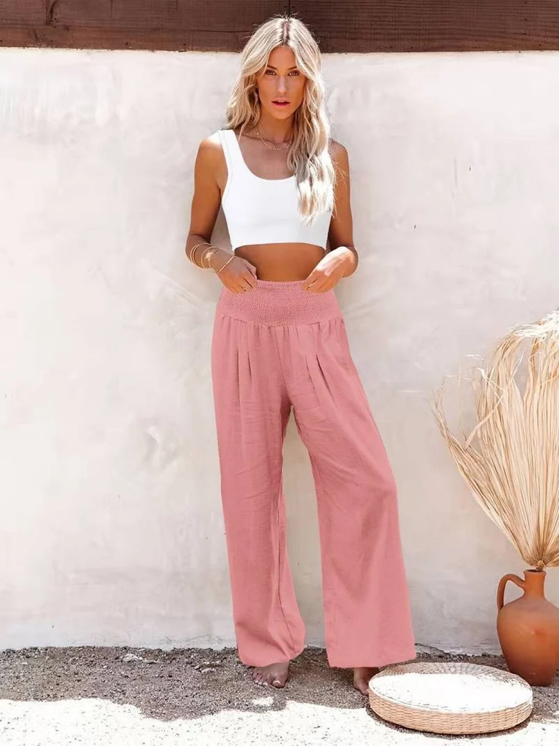 Eliza | Luftige Weit geschnittene Hose
