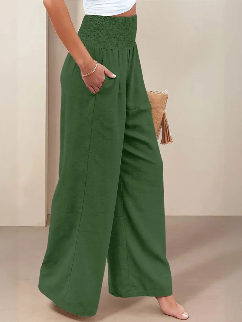 Eliza | Luftige Weit geschnittene Hose